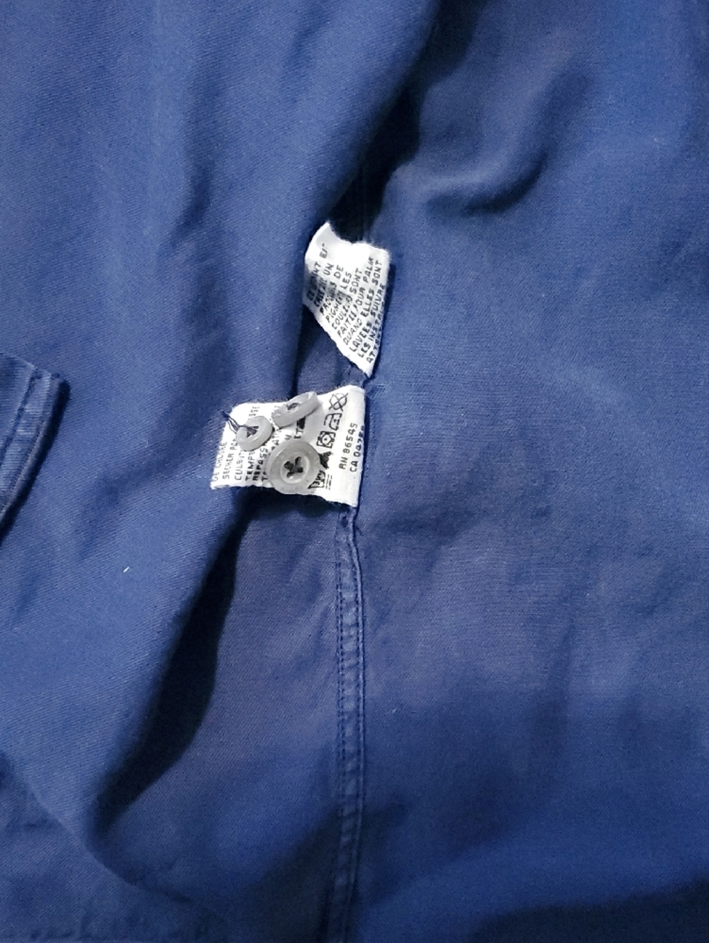 Tommy Bahama Navy Blue Long-Sleeve Button-Down Shirt - Picture 5 of 7